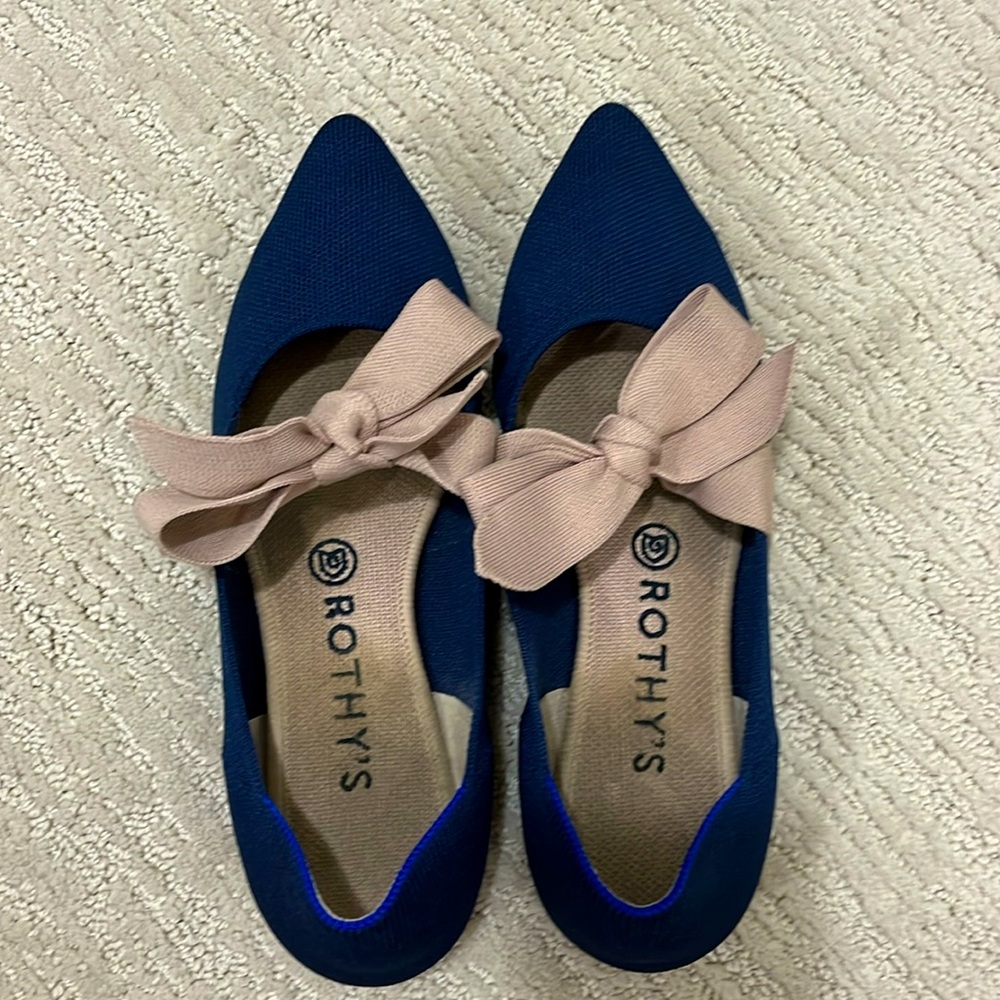 Rothy’s Sapphire Mary Jane